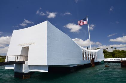 USS Arizona, Pearl Harbor, Oahu, Hawaii. 