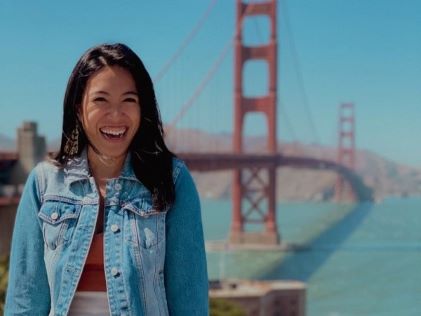 A Hilton Grand Vacations Member by the Golden Gate Bridge in San Francisco