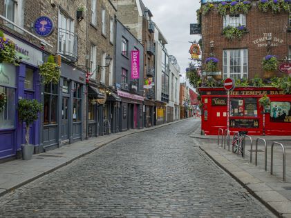 Street in Dublin, Ireland