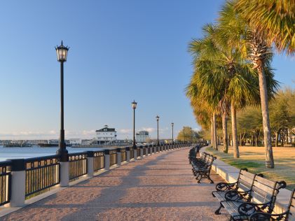 Waterfront of Charleston, South Carolina