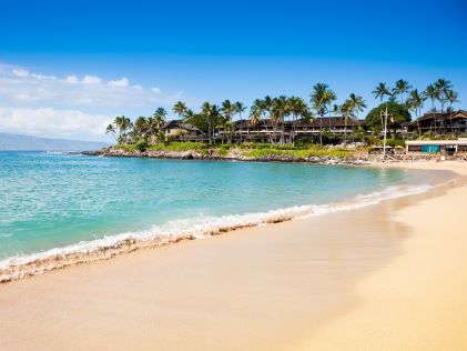 Napili Beach in Maui, Hawaii